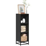 vidaXL Ormar za knjige crni 33,5x33x107,5 cm izrađeno drvo | shoptok.hr