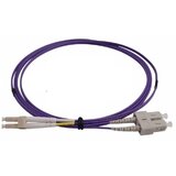  FO SC/UPC - LC/UPC MM 3M OM4 DX Purple Cene