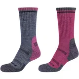 Športne nogavice 2PPK Women Trail Wool Socks Rožnata