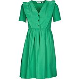 Naf Naf Kratke obleke KALOU R1 Zelena | Shoptok.si