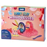 Junior Funny clay, masa za oblikovanje sa kalupima, miks, frizer | ePonuda.com