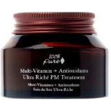 100% Pure multi-Vitamin + Antioxidants Ultra Riché PM Treatment - 42,50 g