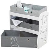 Roba Bel/siv otroški organizator za igrače 63,5x29,5x60 cm Miffy – | Shoptok.si