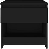 vidaXL noćni ormarići 2 kom crni 40 x 30 x 39 cm od iverice | shoptok.hr