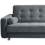 MID.YOU ZOFA S POSTELJNO FUNKCIJO, antracit tekstil, leseni material | Shoptok.si