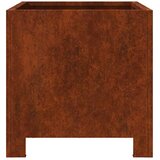  Vrtne žardinjere 2 kom 30x30x30 cm Pohabani čelik | shoptok.hr