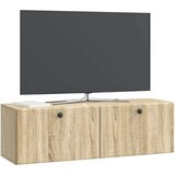 TV Omarica za TV, ki jo lahko montiraš na steno Sonoma hrast, (5000220644) | Shoptok.si
