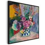  Slika - Henri Matisse – Peonies 40x40 U crnom drvenom okviru | shoptok.hr
