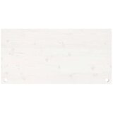  Ploča za radni stol bijela 110x60x2,5 cm od masivne borovine | shoptok.hr