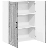  Stenska kuhinjska omarica s polico Siva Sonoma 80 x 31 x 100 cm | Shoptok.si