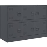 Maison Chic Komoda - Predalnik antracitna 99x39x73 cm jeklo, (21715756) | Shoptok.si