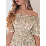 DStreet Sukienka maxi LOVEFLORA w pomarańczowe kwiaty | Shoptok.si