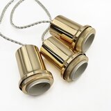 Luster na sajli VIVE 3xE27/15W/230V zlatni | Eponuda.com