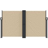  Zložljiva stranska tenda bež 140x1000 cm | Shoptok.si