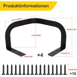 GUOSIYAO 4x kovinsko držalo za vzmetnico | Shoptok.si