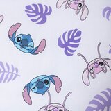 Jerry Fabrics Vijolična enojna bombažna otroška posteljnina 140x200 cm Lilo and Stitch "Kiss" – | Shoptok.si