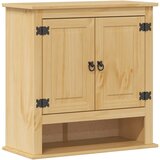 Maison Chic Kopalniška stenska omarica - Kopalniške omarice Corona 70x33x71,5 cm trdna borovina, (21794455) Cene
