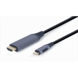 VIDEO adapter kabl Type-C to HDMI, space grey, 1.8 m, 4K 60 Hz, GEMBIRD CC-USB3C-HDMI-01-6 Cijene