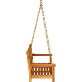 vidaXL 2-sedežna vrtna klop za gugalnico 110x56x58 cm iz močnega akacijevega lesa | Shoptok.si