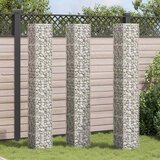  Gabionske povišene gredice 3 kom 30 x 30 x 200 cm željezne | Eponuda.com