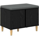  Haldna klop z blazino z vrati Črna Orehovina 60 x 38 x 46 cm, (5000155714) Slike