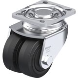 Blickle Dvojno vrtljivo kolo iz jeklene pločevine LHD-POEV, kolo Ø x širina 80 x 32 mm, nosilnost 250 kg | Shoptok.si