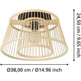 Eglo 43851 - plafonsko svetlo hykeham 1xE27/40W/230V | Eponuda.com