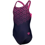 Arena Kupaći kostim za devojčice Kikko V Swimsuit Swim Pro Back, Teget - roze | ePonuda.com