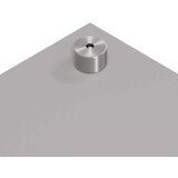 vidaXL Zidna obloga za kuhinju Svjetlosiva Staklo 120 x 50 cm Izdržljiva | shoptok.hr