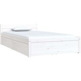  Za krevet s ladicama bijeli 90 x 190 cm 3FT jednokrevetni | shoptok.hr