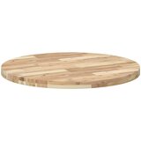  Okrugla stolna ploča Ø 80 x 4 cm od masivnog bagremovog drva | Eponuda.com