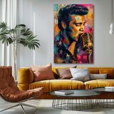  Image ELVIS PRESLEY - Zlatni glas rokenrola | 100% originalna akrilna boja | ePonuda.com