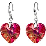 IZMAEL Naušnice Beautiful Heart - Ružičasta | shoptok.hr