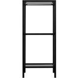 CARRYHOME REGAL 37/82,5/33 cm siva, črna | Shoptok.si