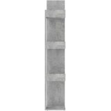 Ormarić za knjige boja betona 86x25,5x140 cm konstruirano drvo | Shoptok.si