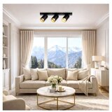 SPOT svetiljka FILO 3xGU10/30W/230V crna/zlatna | Eponuda.com