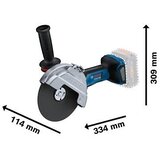 Bosch Akumulatorska kutna brusilica BITURBO GWS 18V-180 P | shoptok.hr