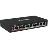 Hilook stikalo 100M 9-port 8x PoE mini kovinsko ohišje NS-0109P-60(B) | Shoptok.si