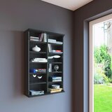 MID.YOU REGAL ZA CD-JE 60/91,5/18 cm črna | Shoptok.si