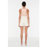 Trendyol Ecru Front Button Denim Shorts | ePonuda.com