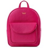 Vuch Kožni ruksak Delaney Grace Raspberry, 5 l, 26 x 20 cm Slike