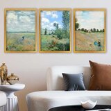 Wallity Set uramljenih slika 3AC_UN2677423, 3 Dela | ePonuda.com