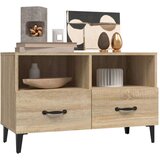 TV ormarić boja hrasta 80 x 36 x 50 cm od konstruiranog drva | shoptok.hr