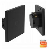 Mitea Smart Prekidač crni TOUCH pametni WiFi smart breaker 10A 2.4GHZ MS-701-1-C II Cene