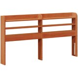  Krevetna konstrukcija 2 kom. Vosak smeđa Čvrsto borovo drvo 135 x 190 cm | Shoptok.si