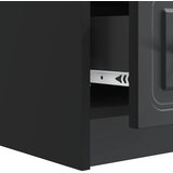 TV ormar s ladicama Crna 147 x 34,5 x 27 cm Konstruirano drvo | Eponuda.com