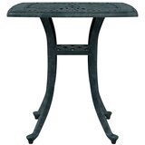  Vrtni stol zeleni 53 x 53 x 53 cm od lijevanog aluminija | shoptok.hr