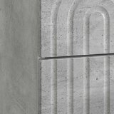  Noćni ormar Betonska siva 43 x 34,5 x 48 cm Konstruirano drvo | shoptok.hr