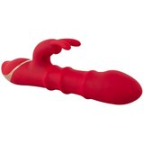 You2Toys You2 Toys Vibrator sa tri prstena Rabbit, 23.7cm, Crveni | Eponuda.com