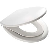 Ridder Sedež za WC školjko s počasnim zapiranjem bel Generation, (20766827) | Shoptok.si